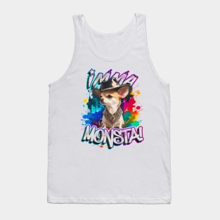 Imma Monsta! CHIUAUA | Whitee | by Asarteon Tank Top